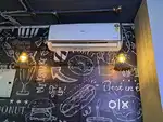 5 star rating Haier 1.6 ton Split AC, 1 season used, 12 year warranty