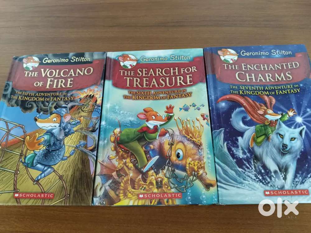 Hard Cover Geronimo Stilton- Kingdom Of Fantasy and Special Editions