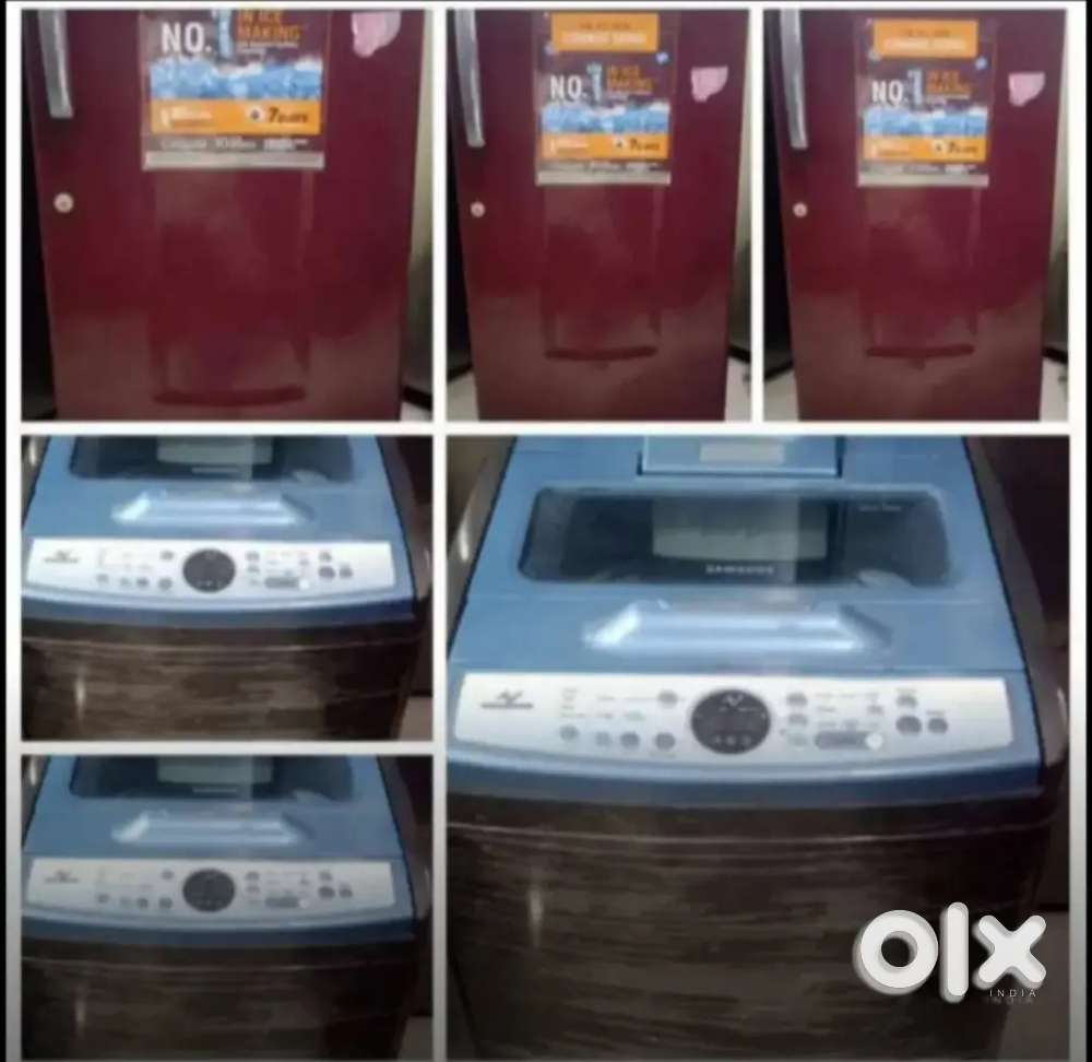 Single door fridge and washing machine 5 years warranty offer
