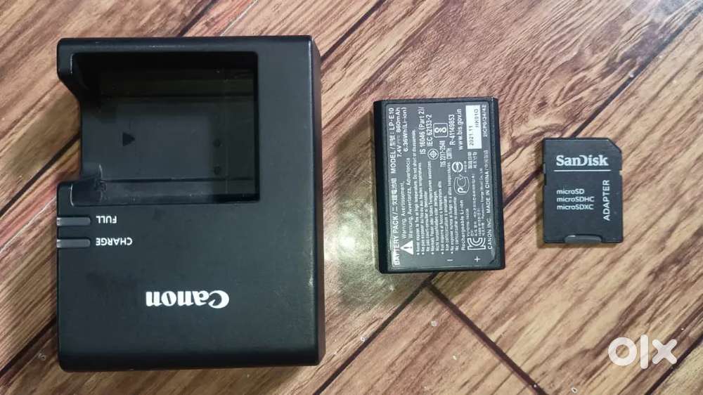 Canon EOS 1500D DSLR + 2 Lenses  Excellent Condition