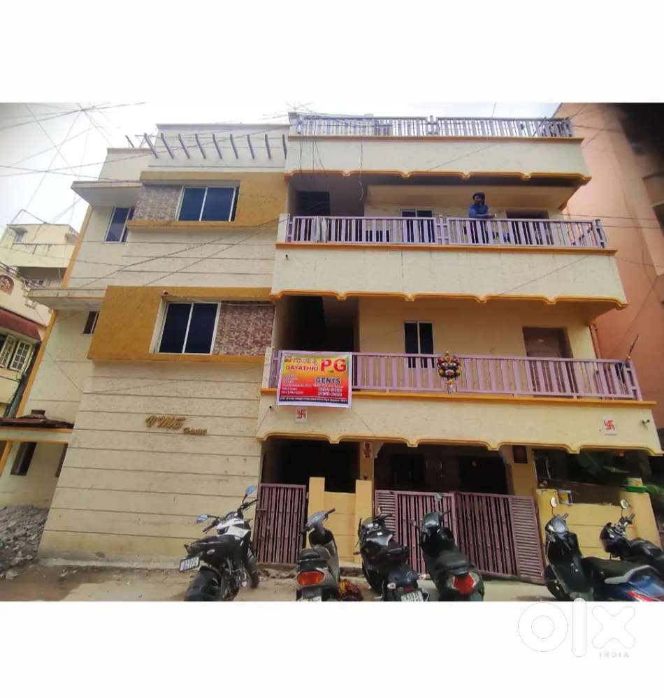 Gents pg for sale (Jeevan bheema nagar) near isro HAL, smart dv.