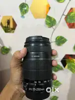 Canon 55-250mm lens
