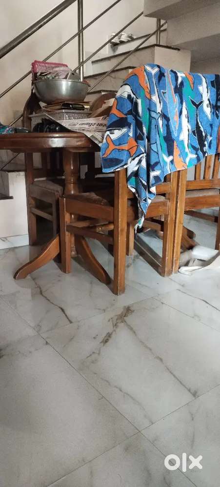Dining table, dressing table, sofa set