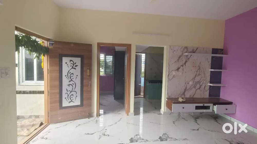 2BHK  New House  Pooja Room  Utility  2 Bathrooms  24/7 Water