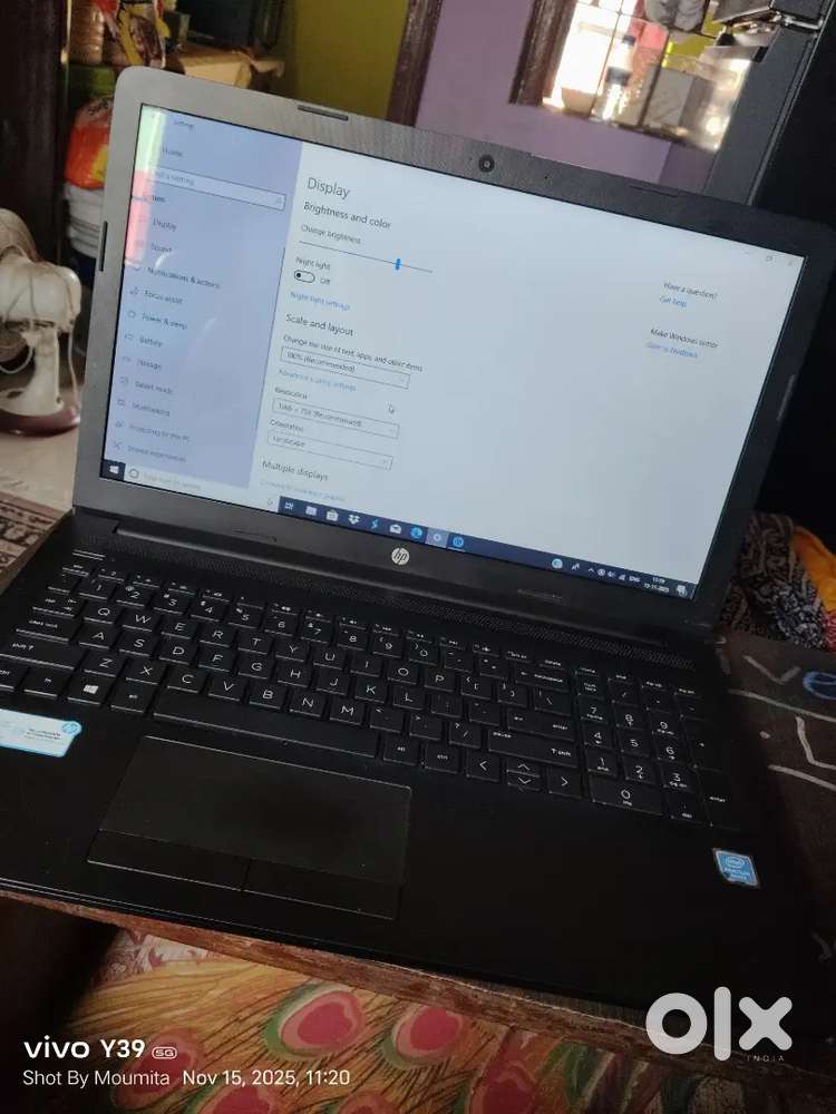 Hp Laptop 15-da0xxx Good Condition