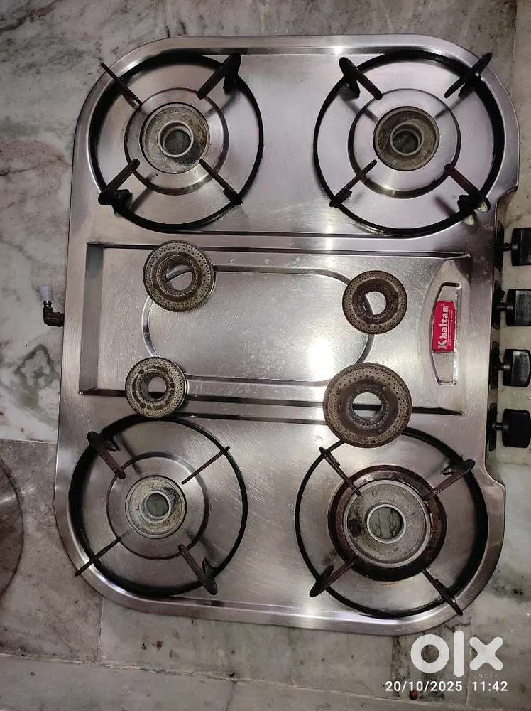 4 burners gas stove for sell