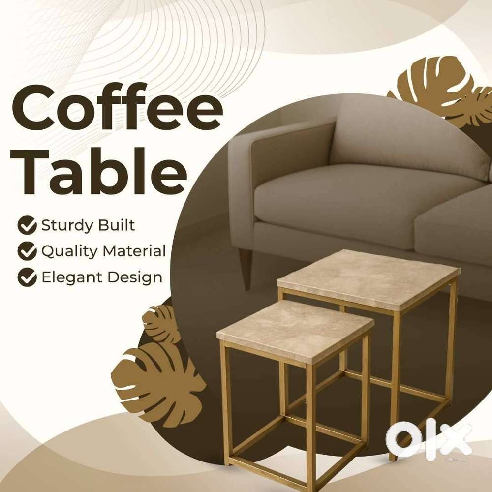 Coffee Table, Living Room Furniture, Modern Home Furniture (2 Set)