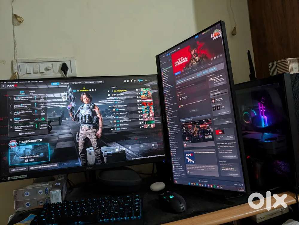 Intel 13600K  RTX 5060  2TB SSD  32GB RAM gaming PC