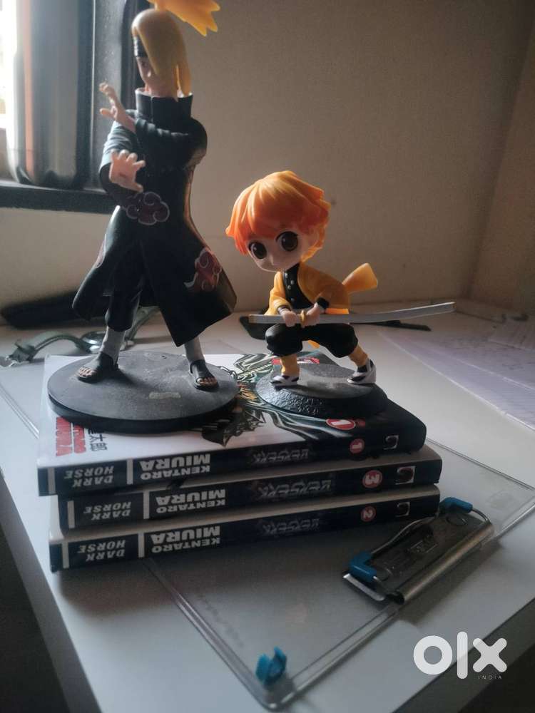 Action figures and manga