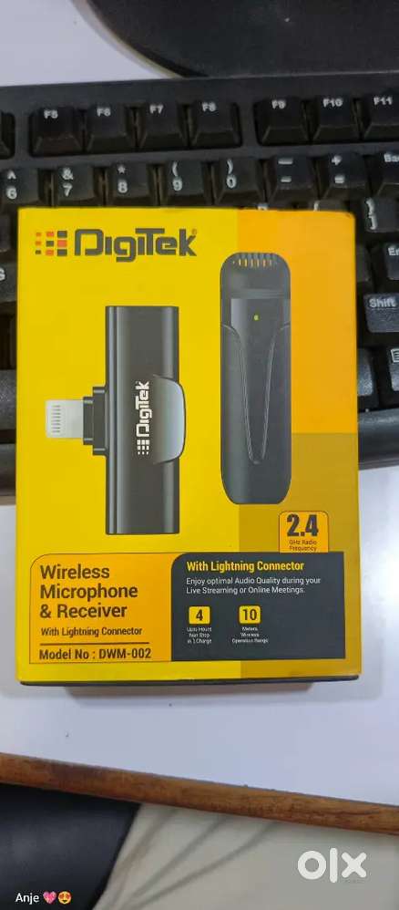 Companies name Digitek.    (Wireless Microphone &Receiver