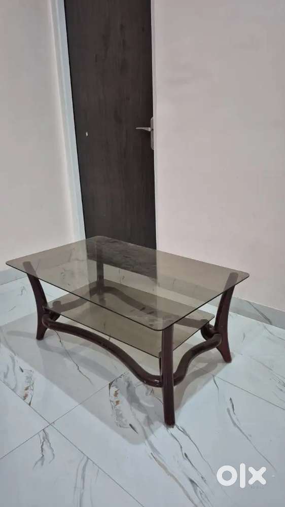 Sagon (Teak) Central Table With Glass