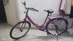 Ladies bicycle pink colour