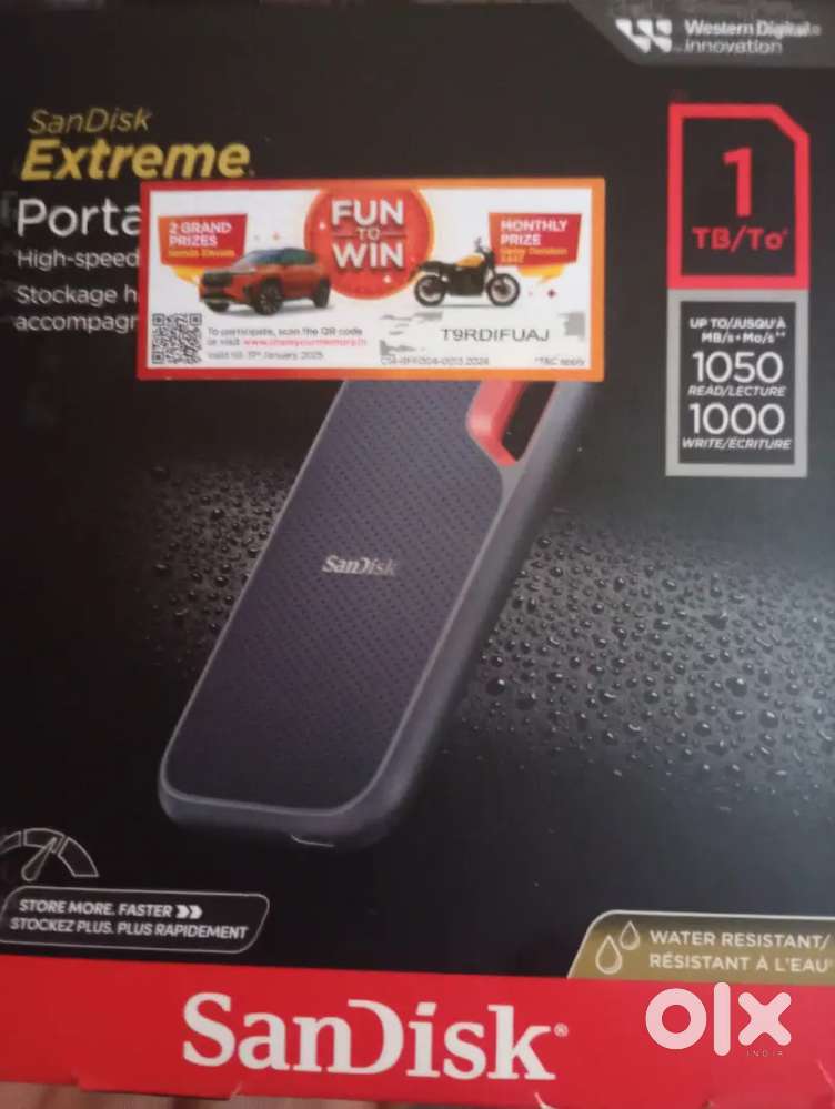 SanDisk Extreme portable Ssd