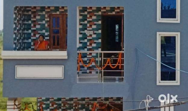 Gated Society-2BHK, 1 Drawing,1 Pooja Room, Open Kitchen