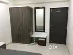2 bhk semi furnished flat on rwnt