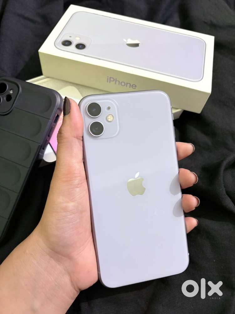 iphone 11 with box and back cover