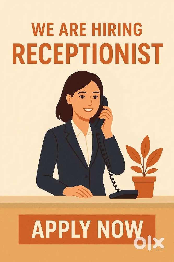 URGENTLY NEED RECEPTIONIST - FEMALE