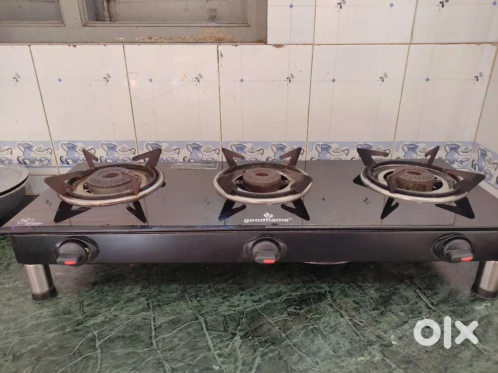 3 burner Gas stove