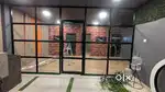 Glass partition