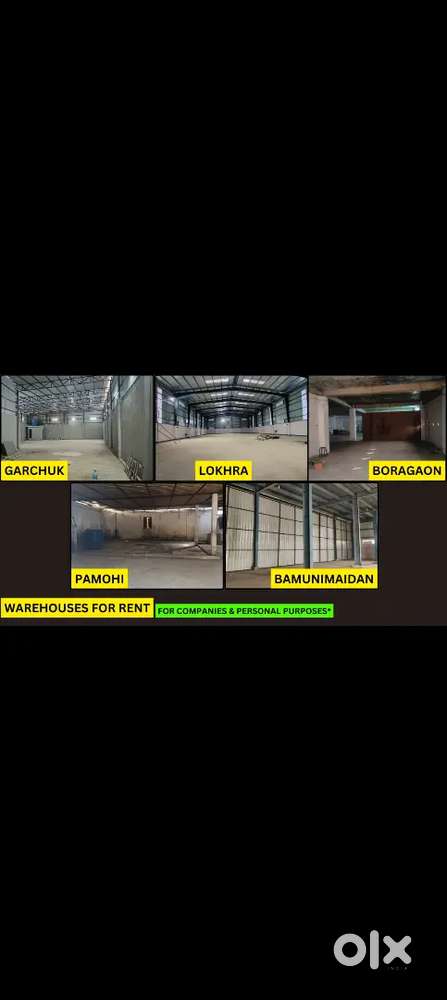 7000SQFt WAREHOUSE AVAILABLE FOR RENT IN GHY  GARCHUK MANPARA ROAD