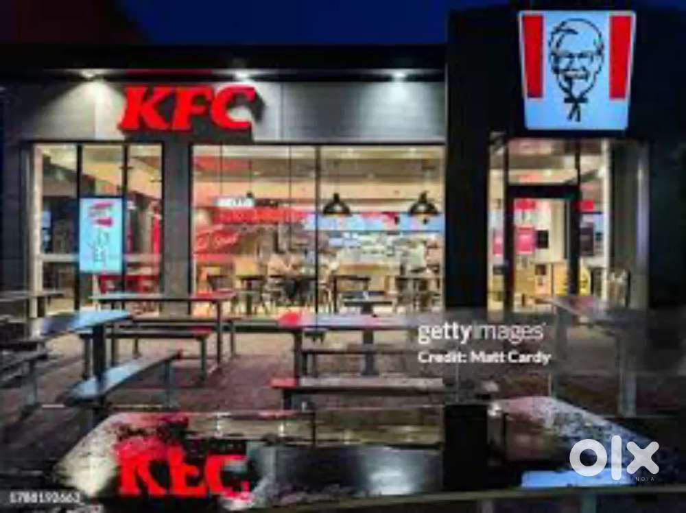 लड़के / लड़कियों की  KFC STORE  में आवश्यकता है।.