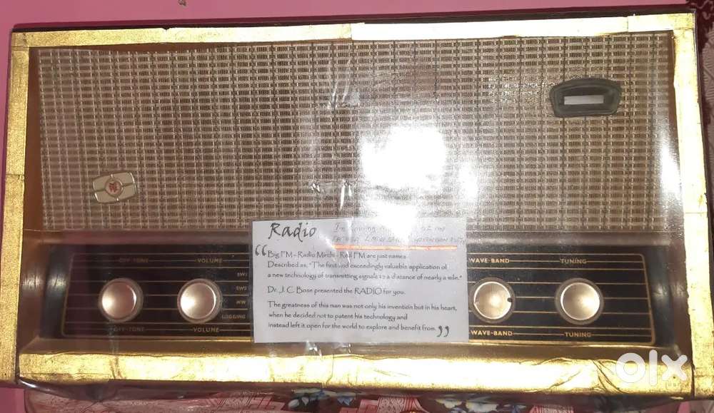 Old valve Radio
