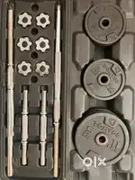 Decathlon Dumbbells and Bars Kit 50 kg