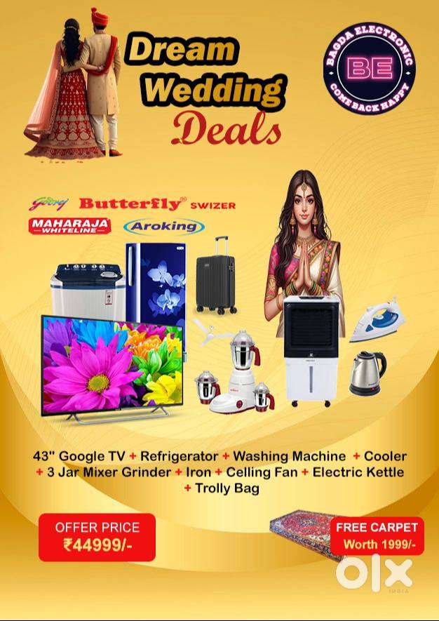 All Your Wedding Supplies In One Package