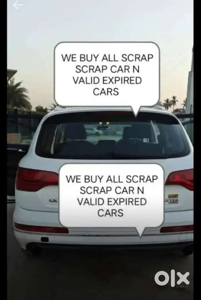 Buyer of any scrap car n valid expired cars n parking problem cars