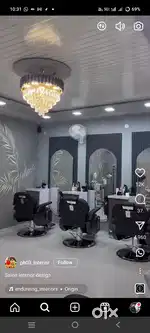 Saloon cutting staff contact