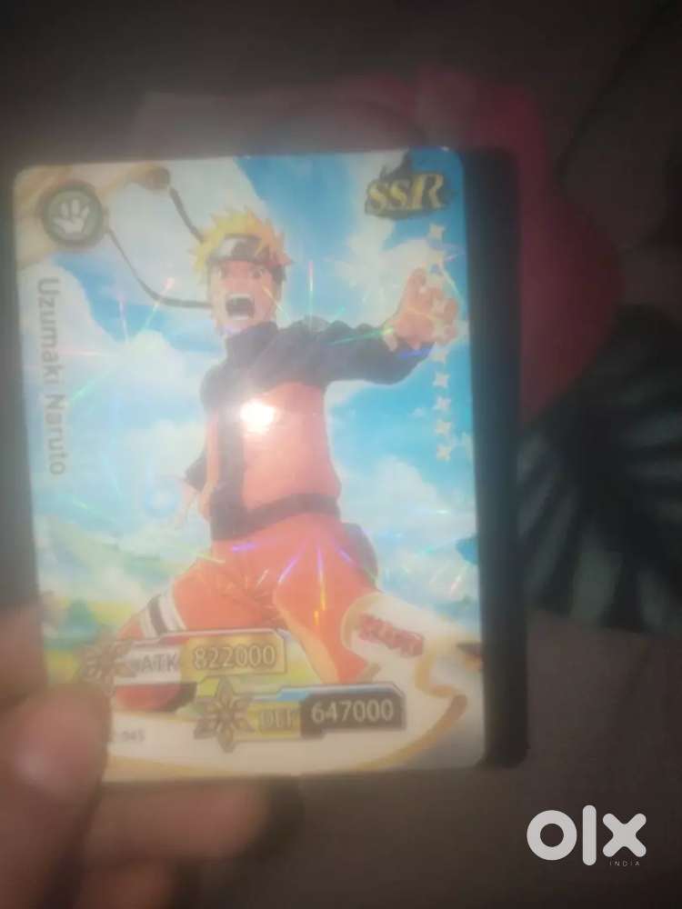 Naruto card salling