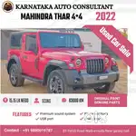 Mahindra Thar CRDe ABS, 2022, Diesel