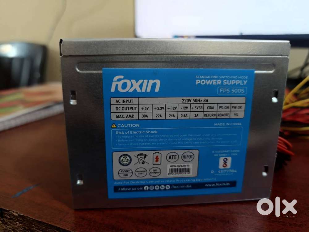 Foxin fps 500s power supply