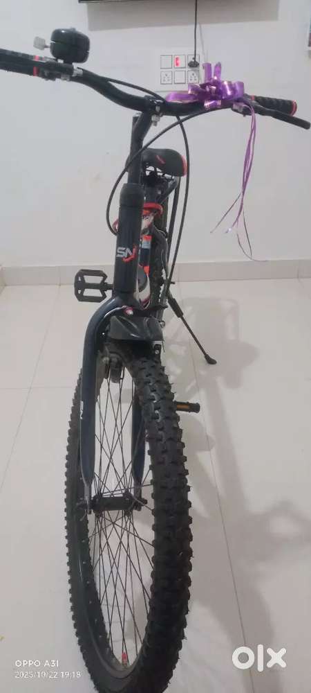 My bicycle I have never use it in home it was becoming dust