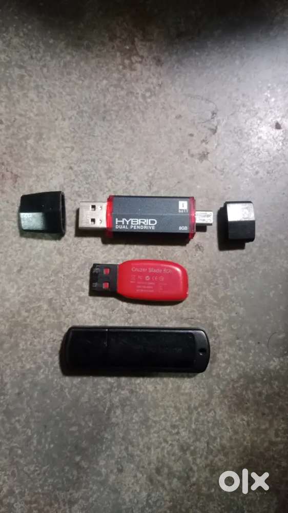 Sony 1tb hdd with 3 working Pendrive