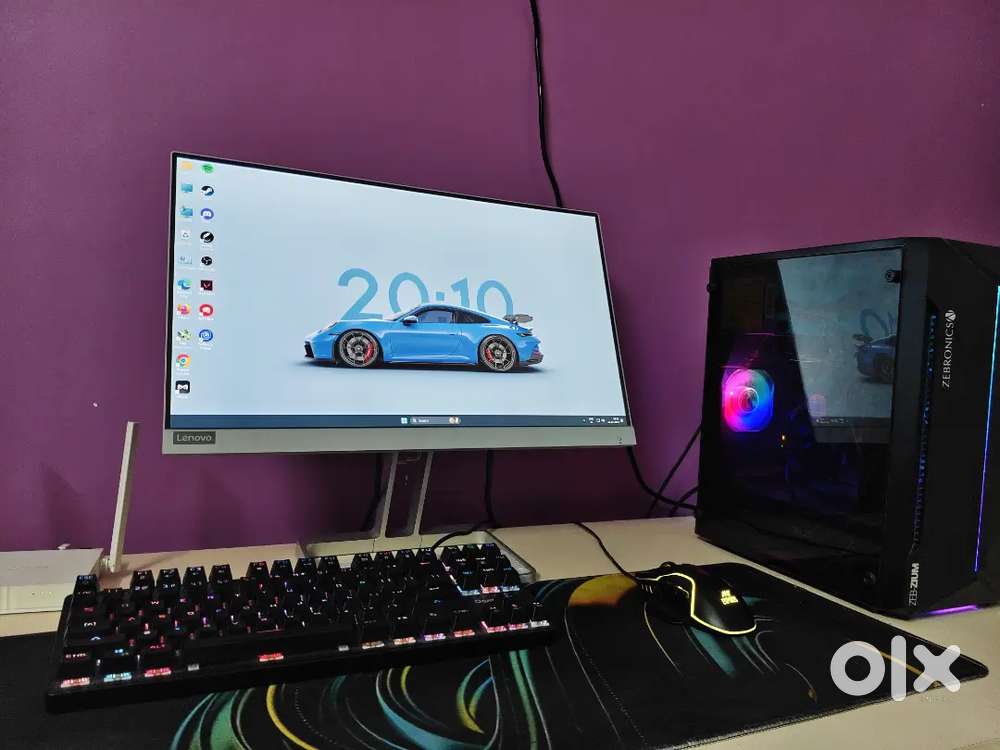 GAMING PC SETUP WITH MONITOR BRAND NEW CONDITION