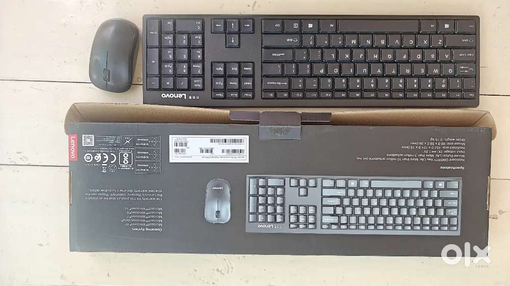 Lenovo Wireless keyboard and mouse