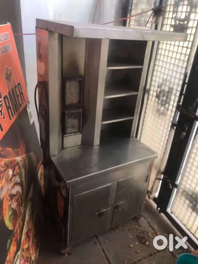 Shawarma Double Burner Machine – Perfect Working Condition