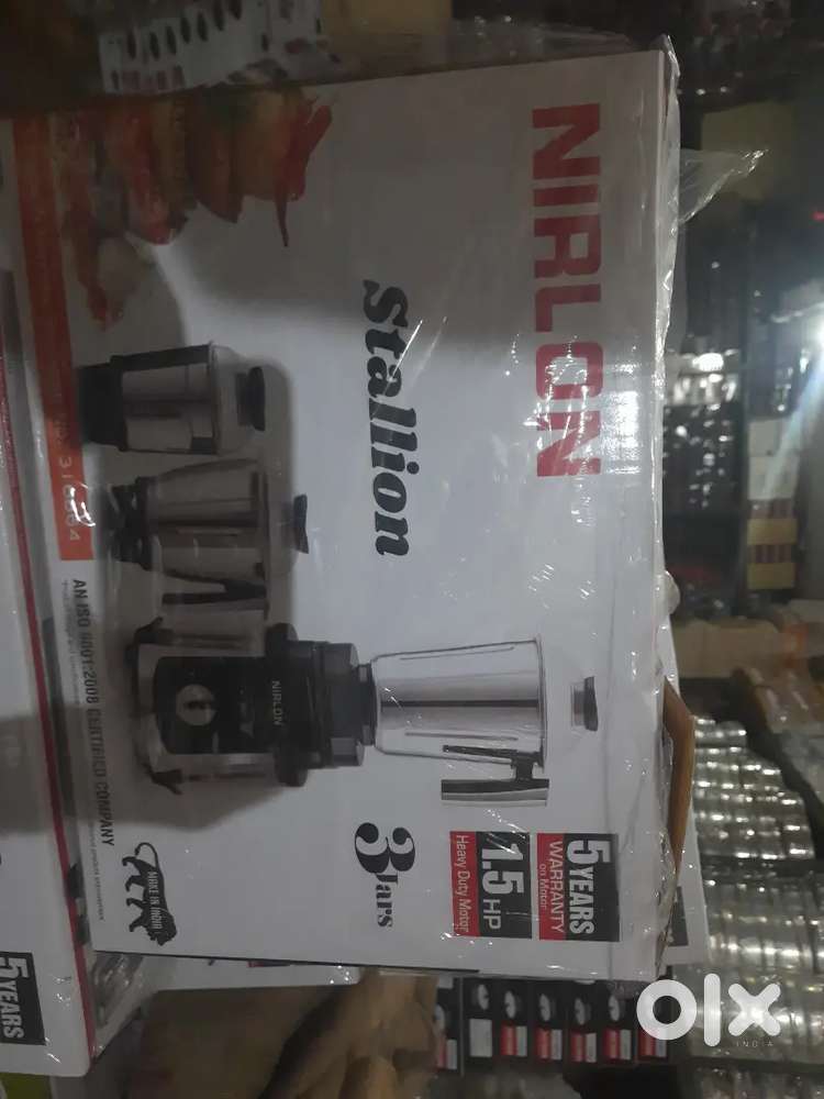 Mixer there are 3 model 800w 850 w 1.5hp