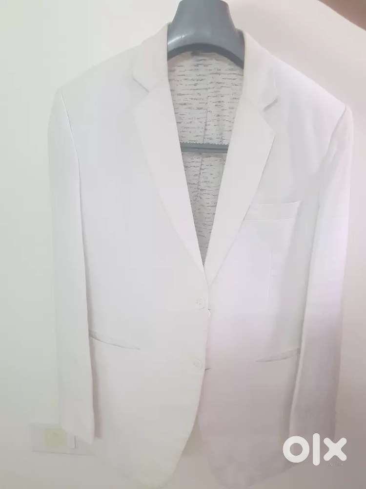 White colour blazer
