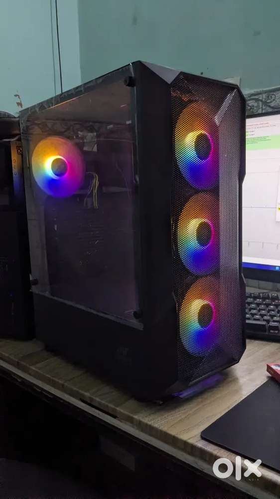 Esports ICE-300 Mesh V2 cabinet for pc desktop computer 4 RGB fans