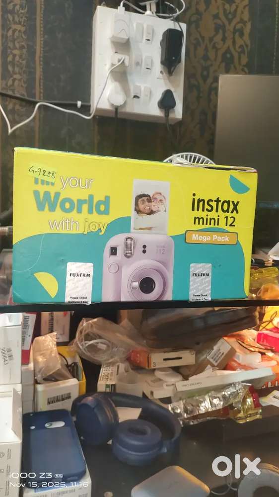 FUJIFILM Instax Mini 12 Mega Pack Instant Camera with 40 Shots