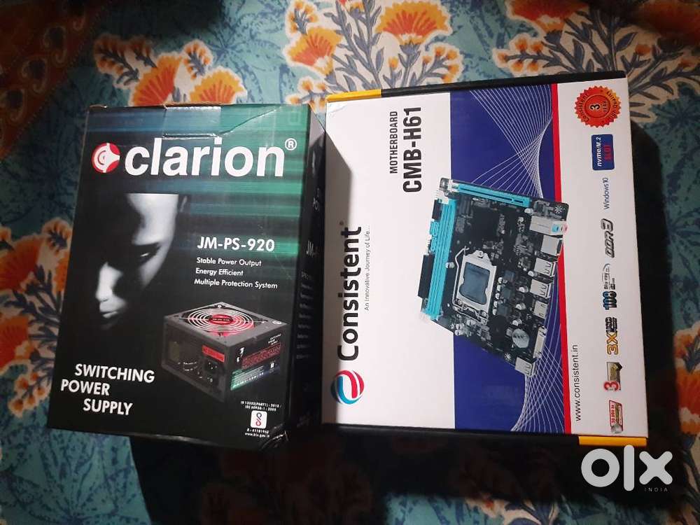 Motherboard H 61 Power Supply