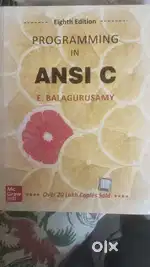 Programming in ANSI C by E Balaguruswamy