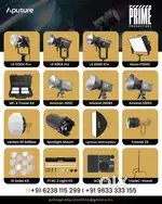 Aputure Film Lights For Rent for Best Price