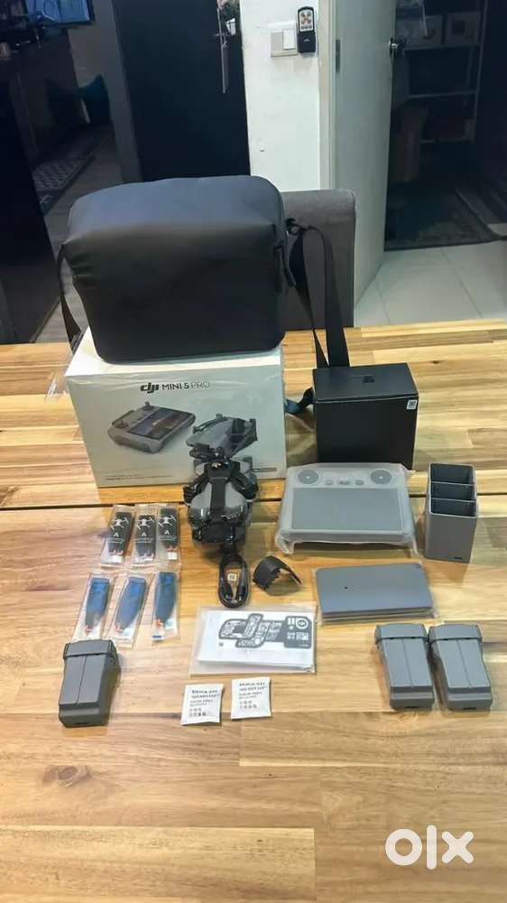 DJI Mini 5 Pro Fly More Combo Plus Series Drone (52 Min Battery)