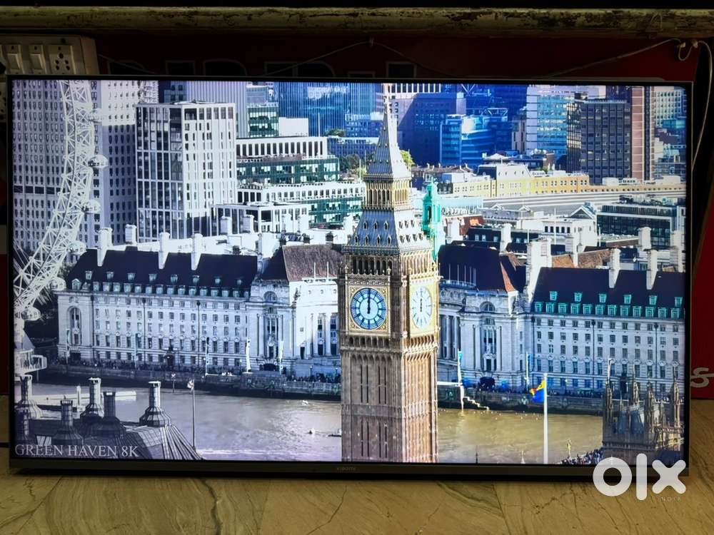 MI xiaomi 55 smart 4K Android frameless Google assistant