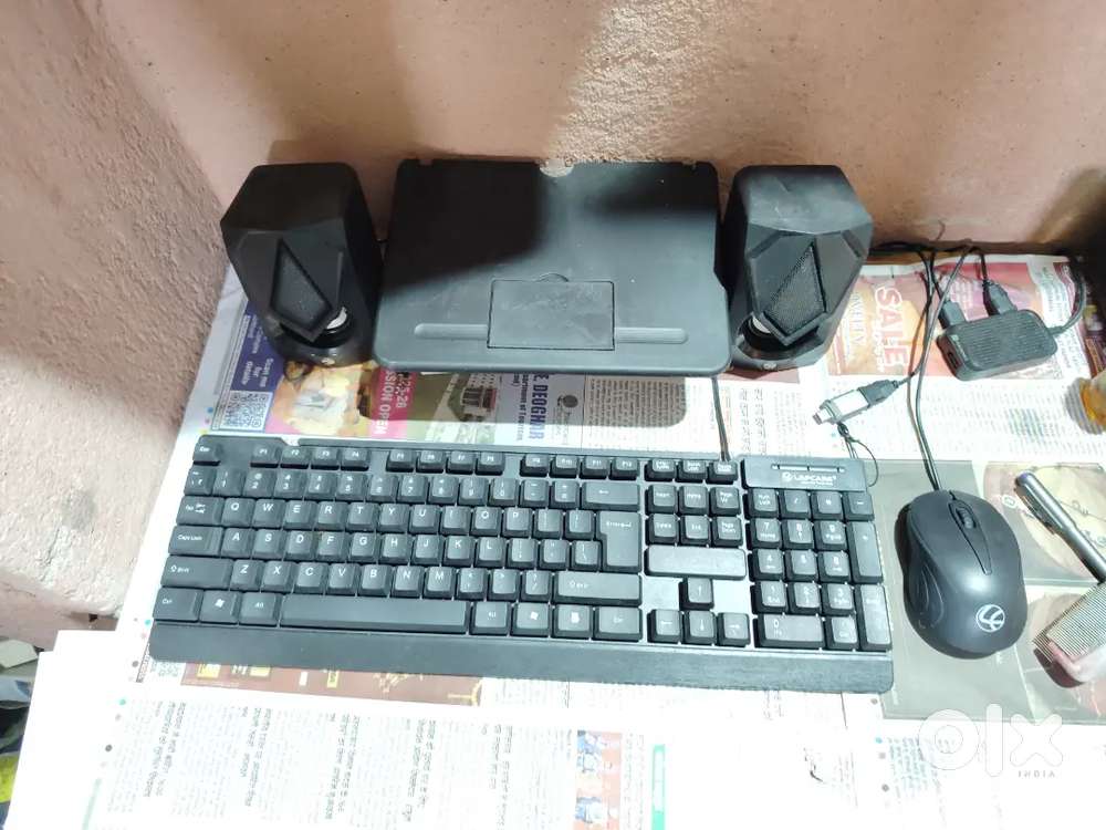 Keyboard and mouse , speekar