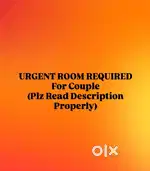 URGENT ROOM REQUIRED FOR COUPLE