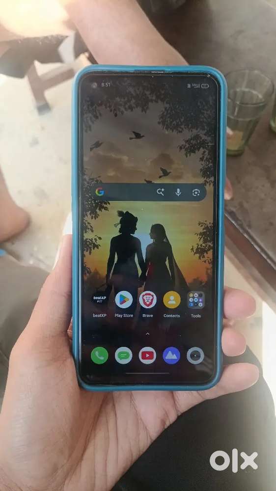 Realme 6 with side finger